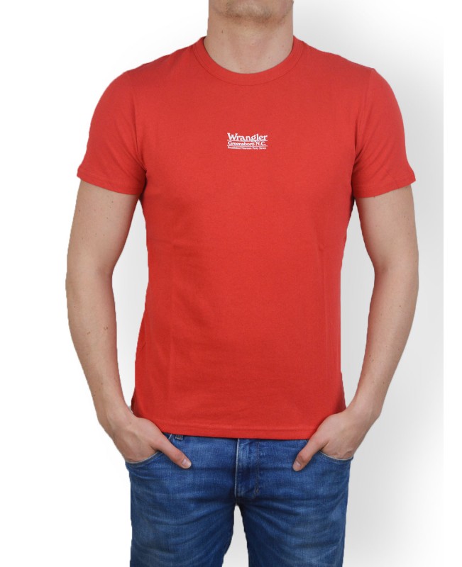 T-shirty Lee Wrangler Poland sp. z o.o. T-shirt 7AKGFXA4